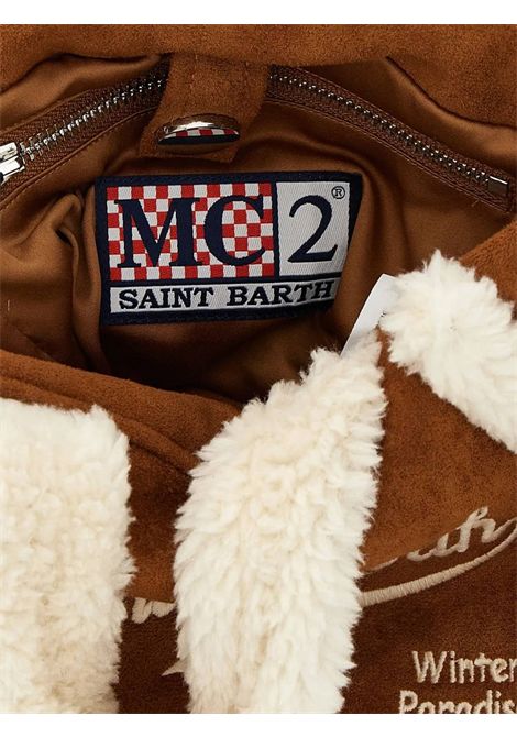 Borsa Mini con pelliccia SAINT BARTH | VAMI020 VANITY MINI SHEARLING00486I 1910EMB